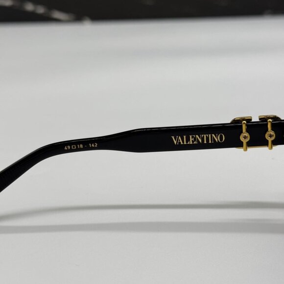 NEW VALENTINO V-GOLDCUT-II  BLACK WOMEN VALENTINO SUNGLASSES VLS-114A main image 11
